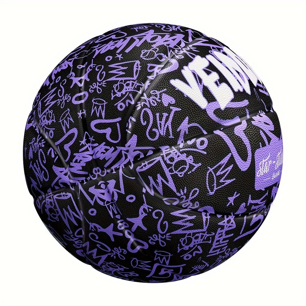Size 7 Rubber Basketball for Indoor Outdoor Play