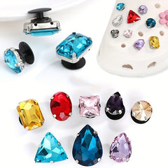 10pcs Mixed Claw Drill DIY Accessories Box Bag Shoe Buckle