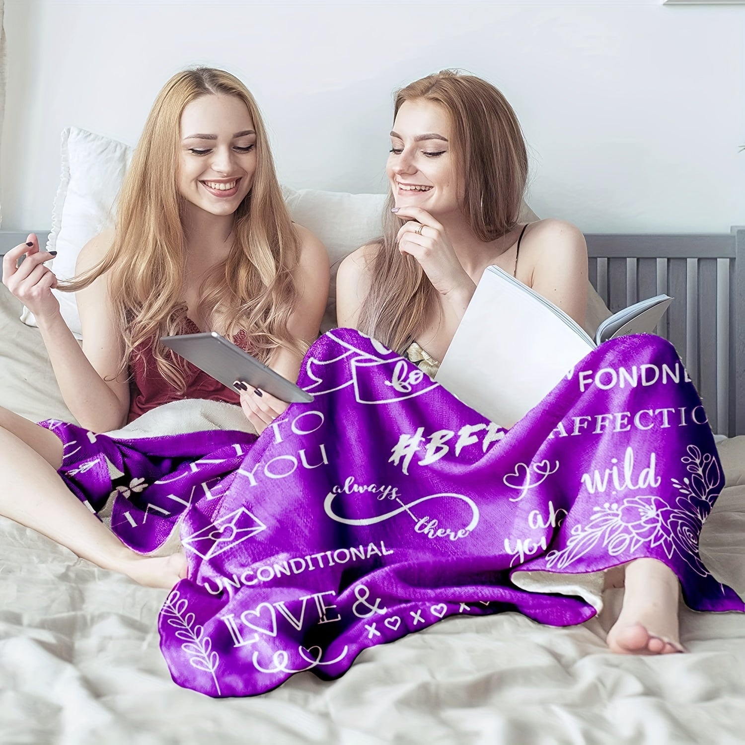 Wearable Blanket Hoodie for Women - Friendship Gift
