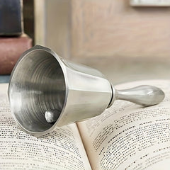 Wedding Bell Golden & Pewter Classroom Bell for Kids