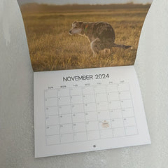 Dog Poop Wall Calendar for Office and Living Room