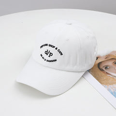 Men's Street Letter Duck Tongue Baseball Hat