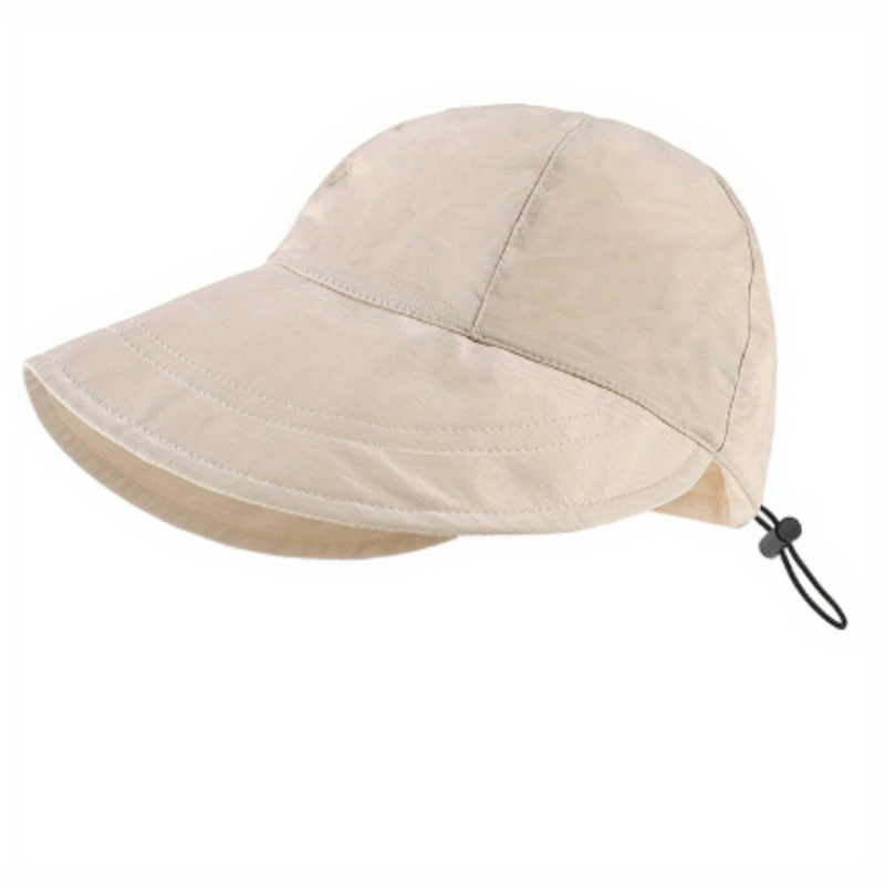 Wide Brim Sun Hat Adjustable UV Protection Cap Outdoor Visor Hats