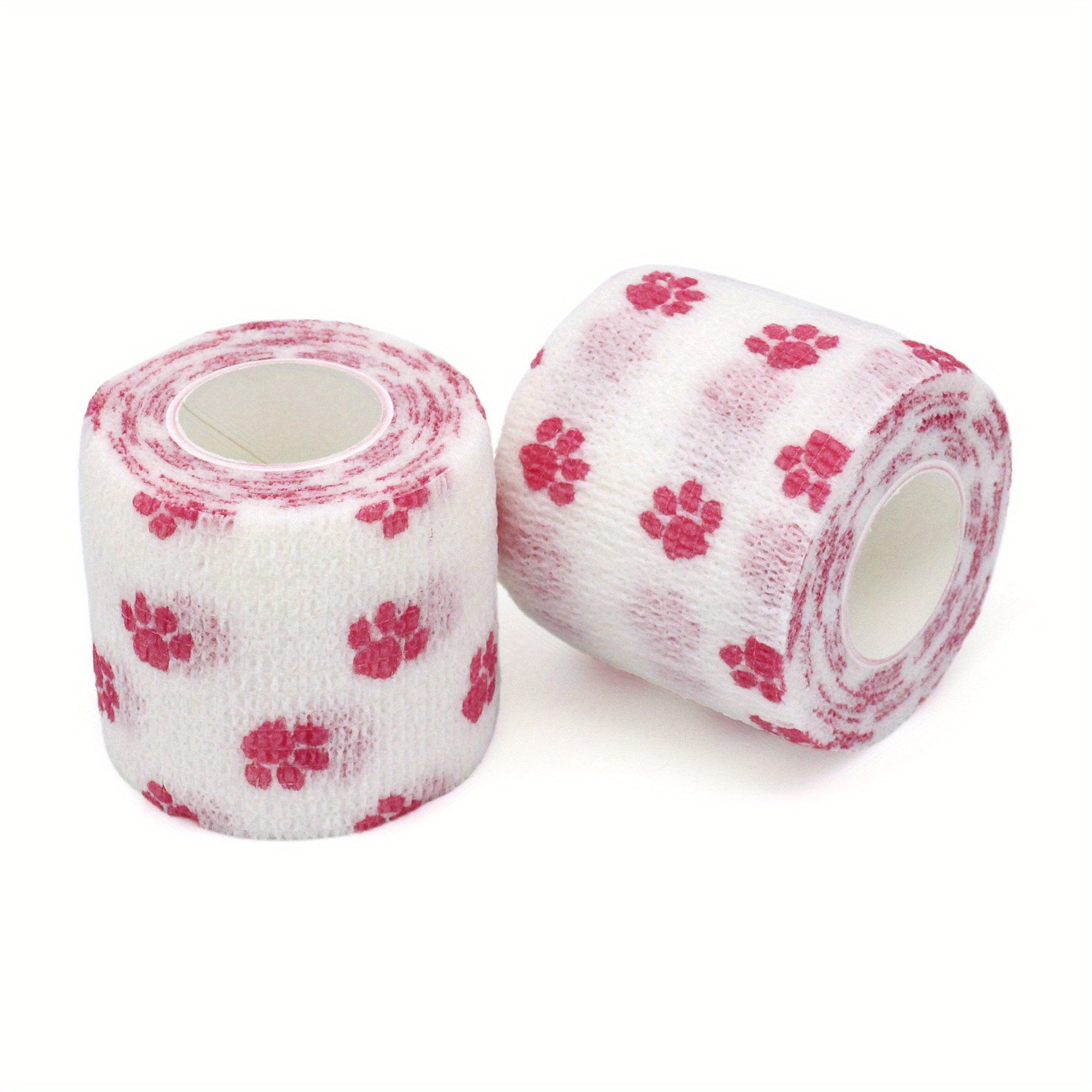 Pet Dog Cat Self Adherent Elastic Bandage Wrap Tape 5.08cm