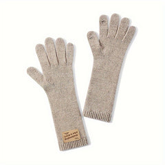 Winter Knitted Gloves for Men and Women, Warm Windproof Touch Screen Gloves