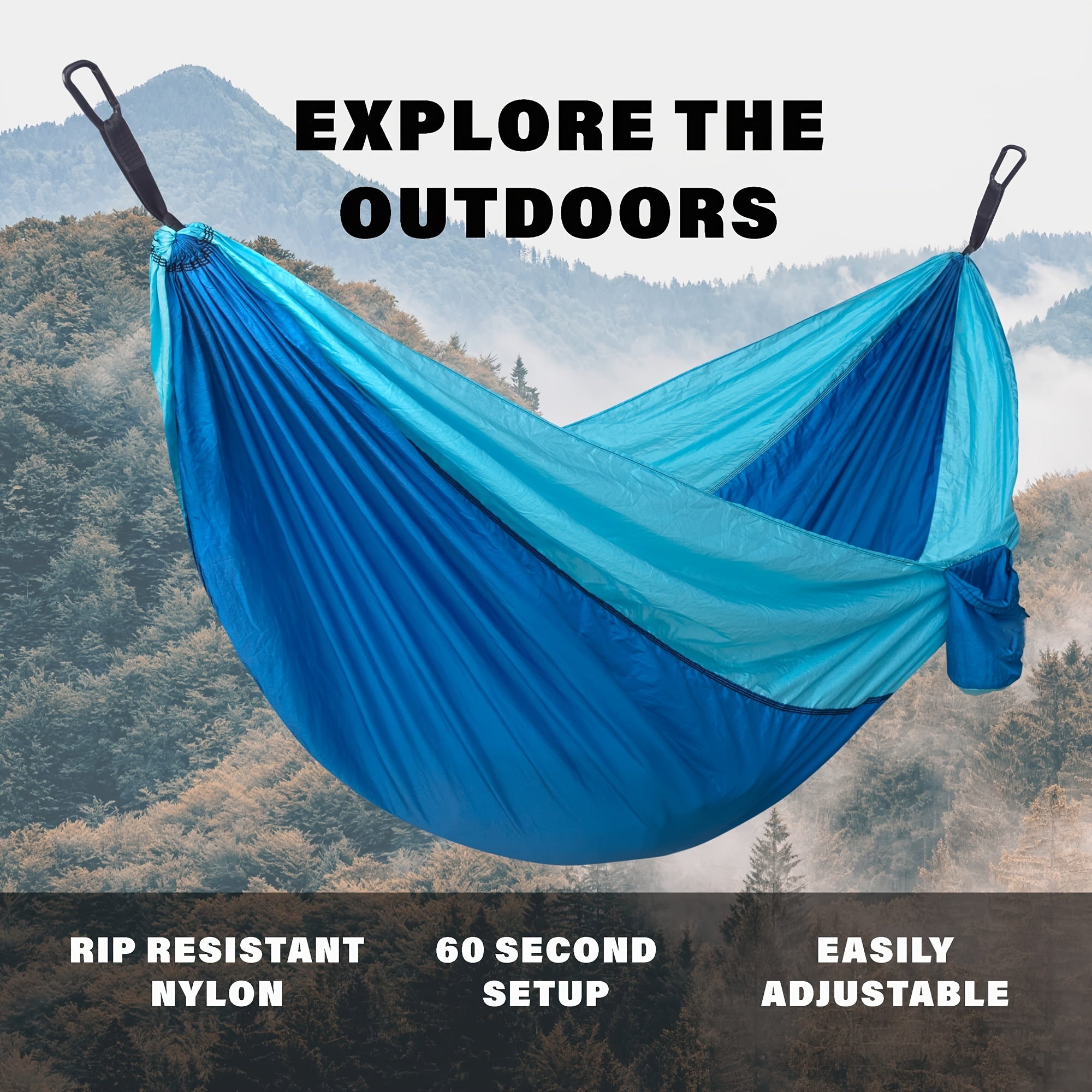 Ultralight Nylon Camping Hammock for Comfort & Relaxation