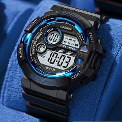 Boys' Sport Watch, IPX7 Swimming, Alarm, Luminous Display, Durable, Perfect Gift