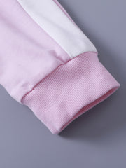 Girls' Spliced Casual Trousers - Stylish and comfortable slim fit pants