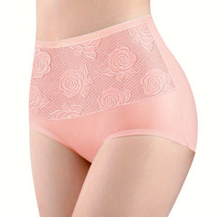 Floral Print Briefs Stretchy Intimates Panties
