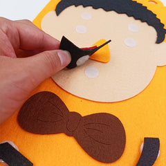 Kids Facial Expression Puzzle Stickers Educational Toy