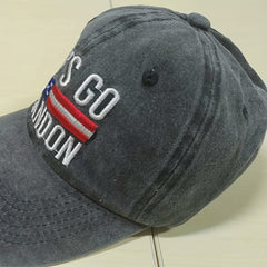 Adjustable Embroidery Denim Baseball Cap
