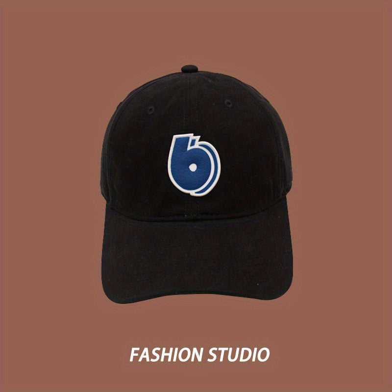 Retro Soft Top Hip Hop Cartoon Digital Baseball Cap Hand Wash Dry Clean
