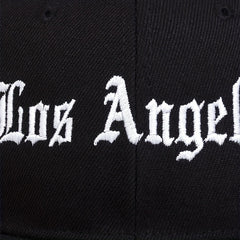 LOS ANGLES Embroidery Baseball Cap Gothic Stylish Unisex Snapback Hats Sunscreen