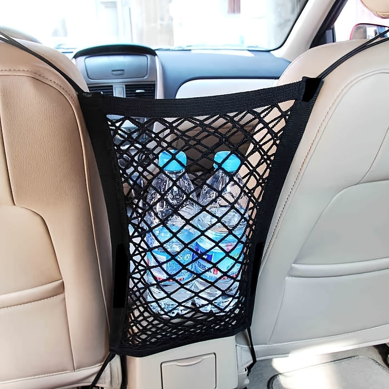 Car Seat Safety Double Layer Storage Mesh Helmet Bag