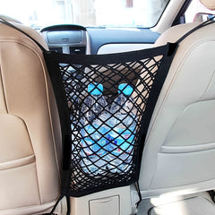Car Seat Safety Double Layer Storage Mesh Helmet Bag