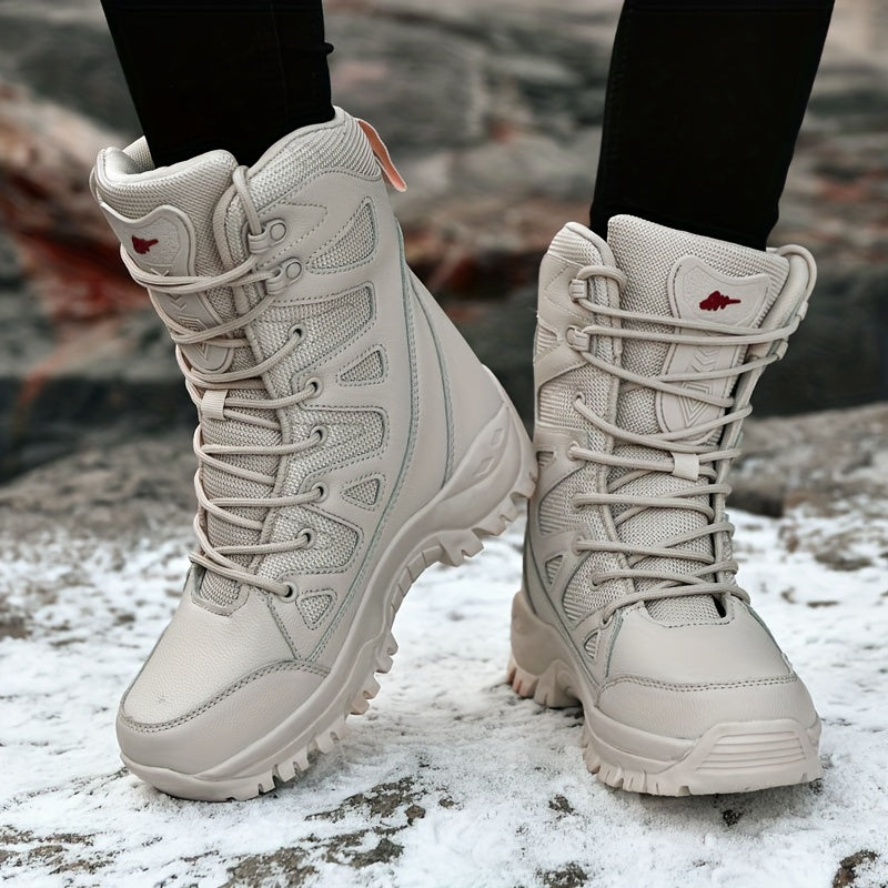 Military Thick Sole Combat Boots Non Slip Tactical Boots