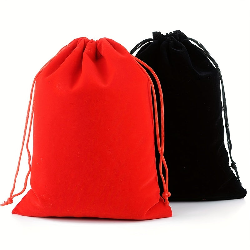 5pcs Velvet Jewelry Storage Bag Small Gift Wrapping Pocket