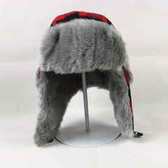 Plush Trapper Hat for Men and Women Winter Outdoor Ski Hat