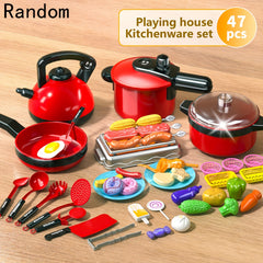 Role Playing Cooking Toys Kitchen Toy Set for Kids, Ages 3+