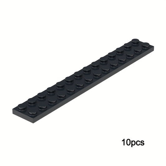 10pcs 91988 Small Grain 2x14 Basic Brick Building Blocks Assorted Colors