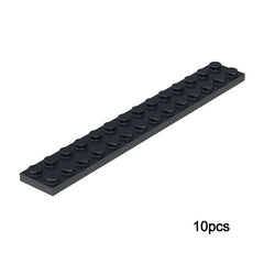 10pcs 91988 Small Grain 2x14 Basic Brick Building Blocks Assorted Colors