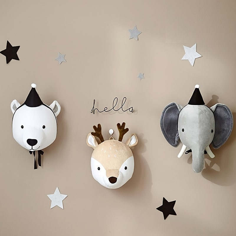 Animal Plush Doll Charm for Kids Room Decor