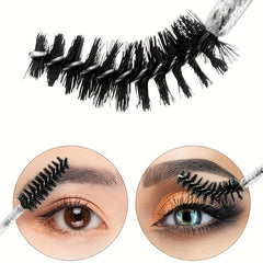 25 Pcs Spoolies Mascara Eyelash Wands Brush For Eyelash Extension