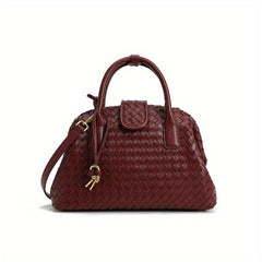 Women's Woven Crossbody Shoulder Bag Convertible Handbag
