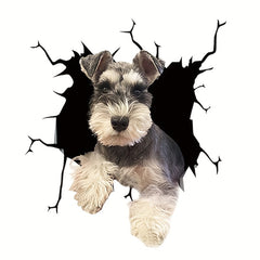 French Bulldog Car Sticker 3D Simulation