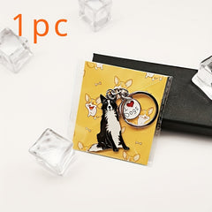 Shepherd Dog Keychain Pendant for Car Keys Backpacks Wallets