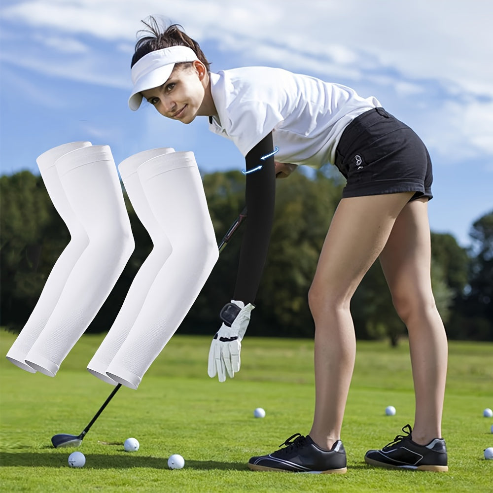 Golf Arm Sleeve Cooling Compression Arm Sleeve Outdoor Sports