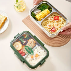 Leakproof Divided Lunch Box for Camping or Work
