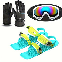 Thick Mini Sled Snowboard Ski Boots for Outdoor Sports