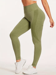 High Waist Seamless Fitness Leggings for Women