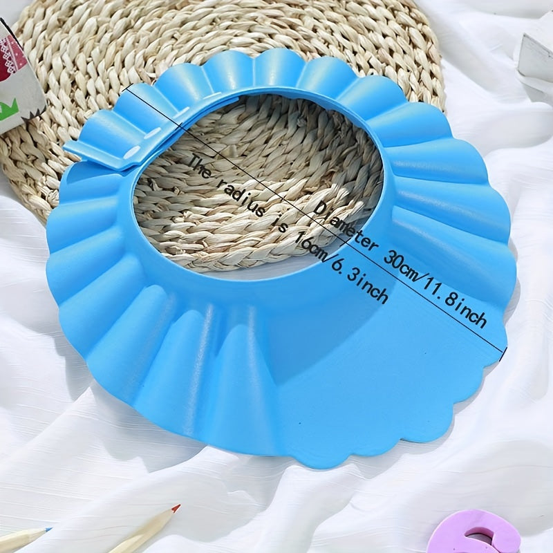 Baby Shampoo Cap with Extension Strip and Ear Protectors