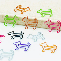 Cat & Dog Paper Clips Bookmarks, Office Supplies, Desk Accessories