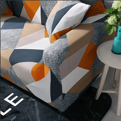 Geometric Pattern Sofa Slipcover All-Inclusive Four Seasons
