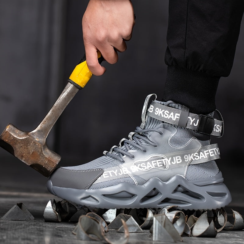 CEATSAFETV Men's Safety Boots Steel Toe Work Shoes