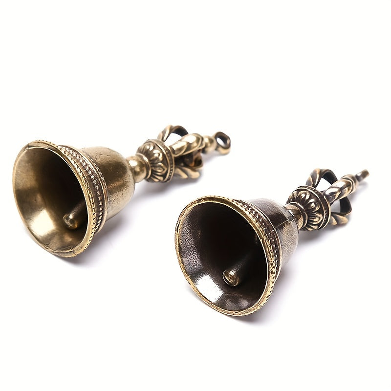 Brass Handicraft Magic Bell Keychain Pendant