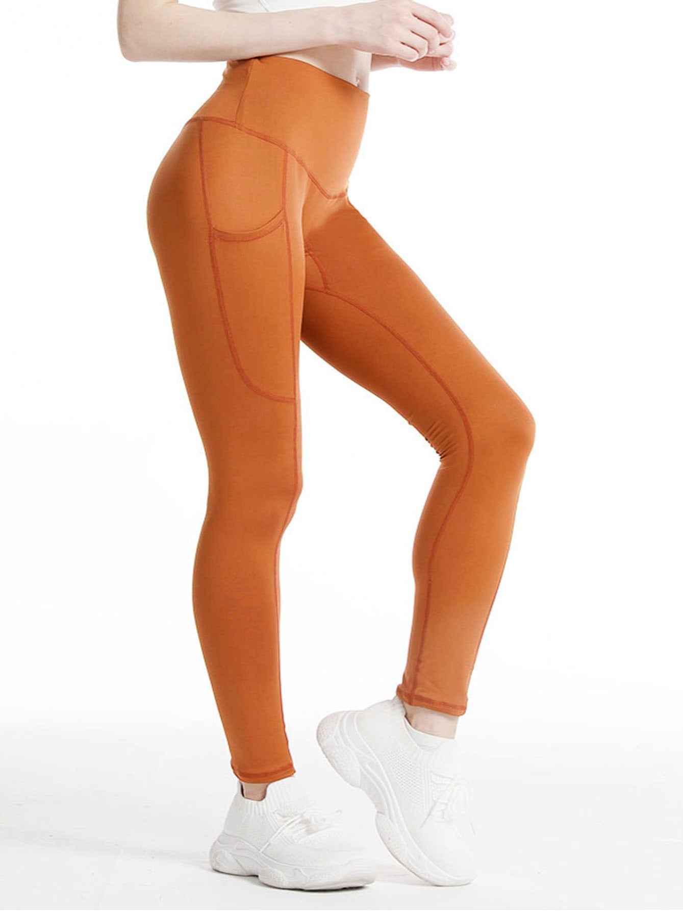 Seamless Yoga Leggings High Waist Stretch Fitness Leggings