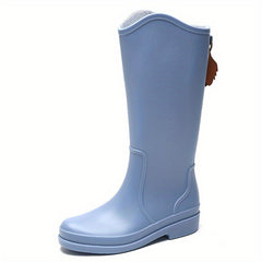 Women's Waterproof High Top Rain Boots Comfortable Non-slip Outdoor Boots