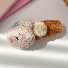 Colorful Bear Hairpin Girls Large Hair Clip