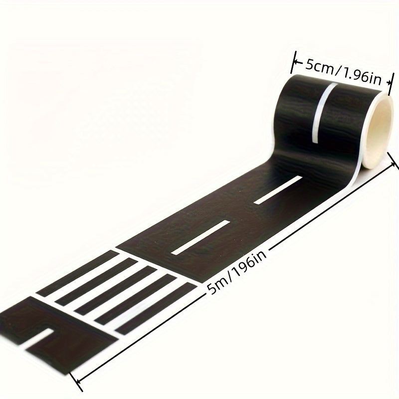 5m Racing Road Track Tape, 96in Wide, Birthday Party Decor