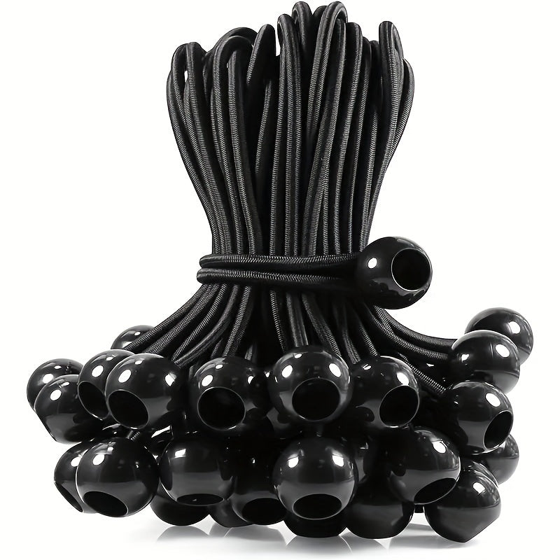 10pcs Ball Bungee Cord Tie Down for Tents