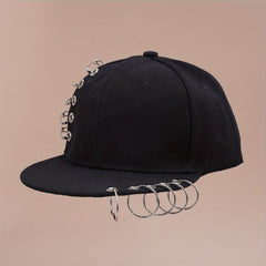 Summer Flat Brim Hat Baseball Cap Hip Hop Hat