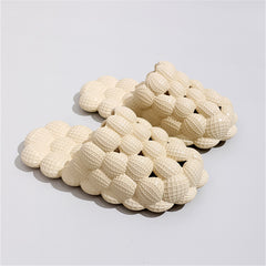 Massage Bubble Slides Cushioned Spa Slippers Golf Ball Slides Cloud Slippers