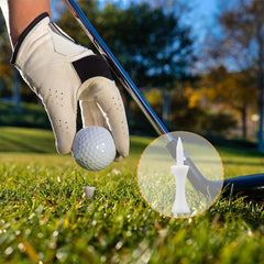 70pcs Mixed Size Castle Golf Tees Winter Golf Essential Accessory
