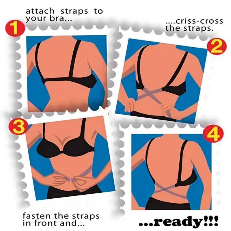 3pcs Adjustable Bra Shoulder Straps Women's Lingerie & Underwear Accessories