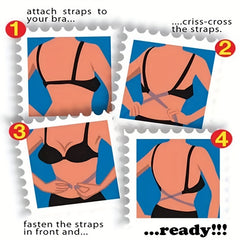 3pcs Adjustable Bra Shoulder Straps Women's Lingerie & Underwear Accessories
