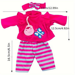 Doll Clothes Butterfly Tops Set 15" Baby